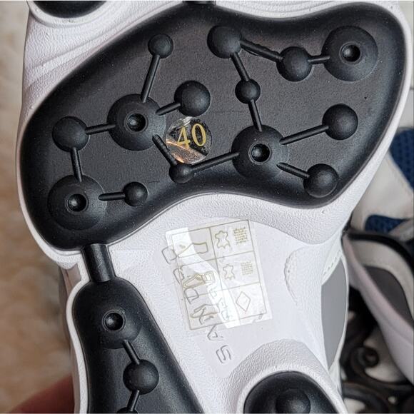 NIB Sandro Atomic Sneakers in Blue, Sz 40 / US 7M / 9W - Picture 8 of 13